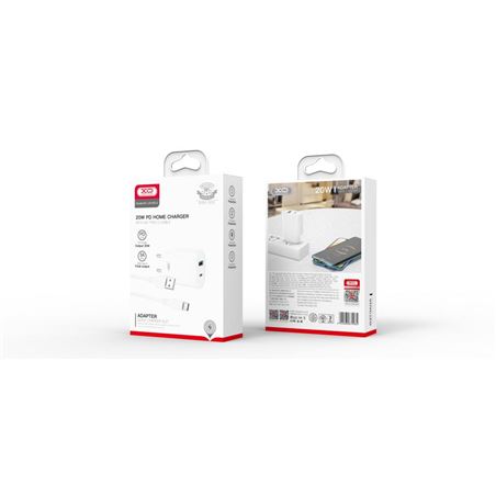 CARGADOR DE CORRIENTE L81ATC 20W TIPO C + USB QC 3.0 + CABLE TIPO C XO - XOL81APACK