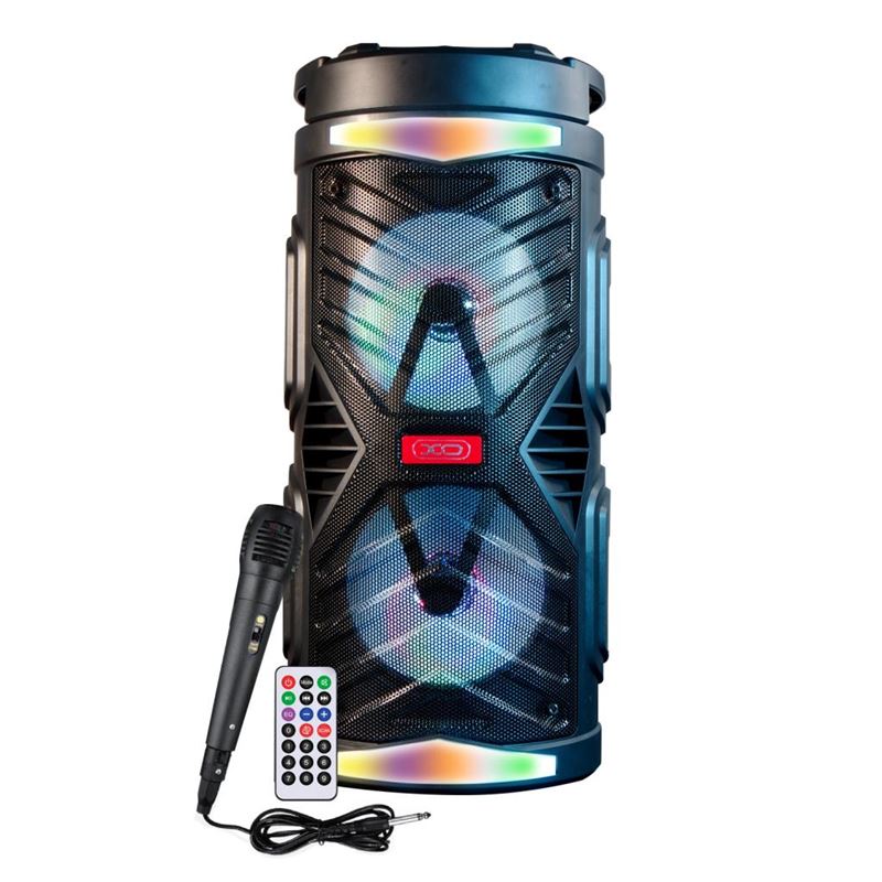 ALTAVOZ BLUETOOTH F35 + MICRÓFONO + LUZ LED XO - XOF35
