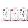 CABLE NB198LG CARGA RAPIDA 2.4A LIGHTNING A USB | 1 METRO | NEGRO - XONB198