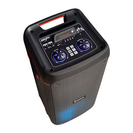ALTAVOZ BLUETOOTH PARTY BOOM A390 2X8" 150W | 1 X MICROFONO COOLSOUND - CS0251-3