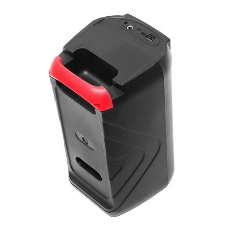 ALTAVOZ BLUETOOTH PARTY BOOM A370 2X3" 50W | 1 X MICROFONO COOLSOUND - CS0249-4