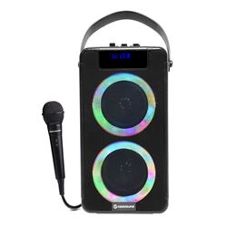 ALTAVOZ BLUETOOTH PARTY BOOM A360 2X4" 100W | 1 X MICROFONO COOLSOUND - CS0248