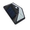 APLIQUE LED SOLAR 250LM ILUMINACIÓN 3 CARAS NEGRO ELBAT - EB0395-2