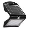 APLIQUE LED SOLAR 4W 500LM DOBLE ILUMINACIÓN NEGRO ELBAT - EB0388