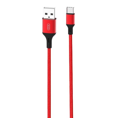 CABLE NB143 CORDON USB - TIPO C | 2.4A | 1 MTR | ROJO XO - XONB143TCRD