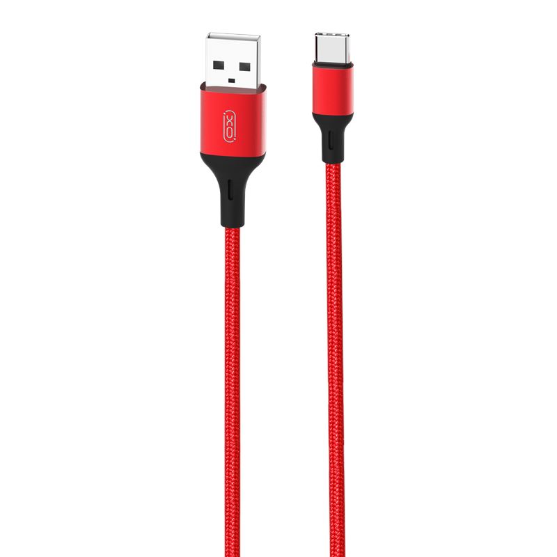 CABLE NB143 CORDON USB - TIPO C | 2.4A | 2 MTR | ROJO XO - XONB143TCRD