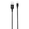 CABLE NB143 CORDON USB - LIGHTNING | 2.4A | 1 MTR | NEGRO XO - XONB143LGBK