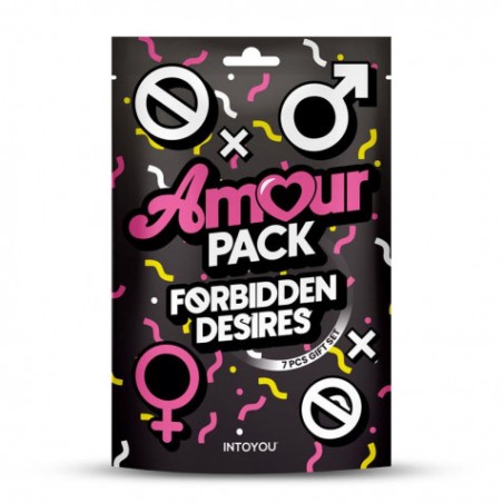 PACK 7 PIEZAS FORBIDDEN DESIRES AMOUR PACK
