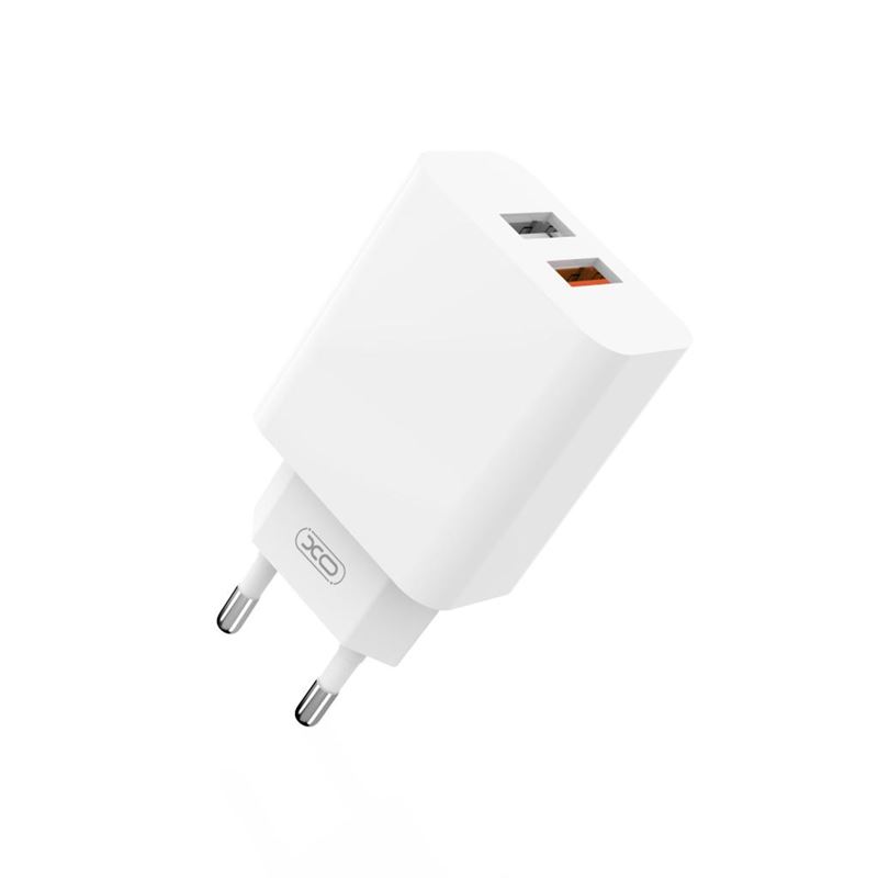 CARGADOR DE CORRIENTE L67 18W QUICK CHARGE 3.0 | 2 X USB XO - XOL67WH