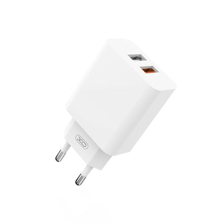 CARGADOR DE CORRIENTE L67 18W QUICK CHARGE 3.0 | 2 X USB XO - XOL67WH