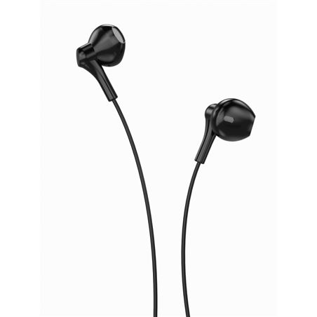 AURICULAR + MICROFONO EP39 MUSIC NEGRO - XOEP39BK-1