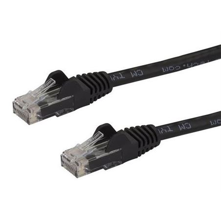 Cable Cromad de red UTP CAT 6 3M Negro 100% COBRE - CABLEUTPNEGRO