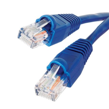 Cable Cromad de red UTP CAT 6 3M Azul 100% COBRE - CABLEUTPAZUL