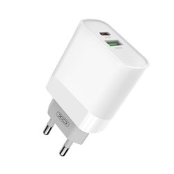 CARGADOR DE CORRIENTE L64 18W TIPO C + USB QC 3.0 XO - XOL64