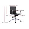SILLA OFICINA SERIE PRO OF1700 NEGRA MUVIP - MV0338MV0339