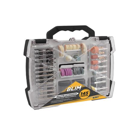 MALETIN DE ACCESORIOS PARA MINI HERRAMIENTA MULTIUSOS 145PCS BLIM - BL0127