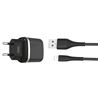 PACK CARGADOR CORRIENTE L69 2.4A + CABLE LIGHTNING NEGRO XO - XOL69LGBK