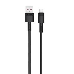CABLE NBQ166 CARGA RAPIDA USB - MICRO USB | 5A | 1 METRO | NEGRO XO - XONBQ166MCBK