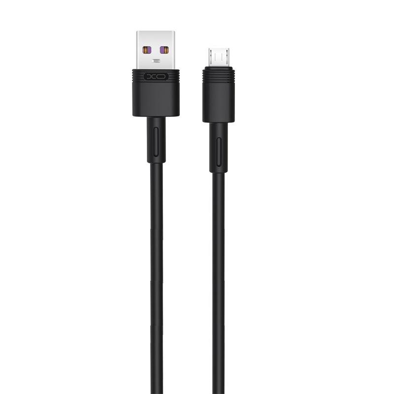 CABLE NBQ166 CARGA RAPIDA USB - MICRO USB | 5A | 1 METRO | NEGRO XO - XONBQ166MCBK