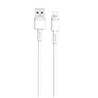 CABLE NBQ166 CARGA RAPIDA USB - LIGHTNING | 5A | 1 METRO | BLANCO XO - XONBQ166LGWH