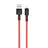 CABLE NBQ166 CARGA RAPIDA USB - LIGHTNING | 5A | 1 METRO | ROJO XO - XONBQ166LGRD