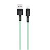 CABLE NBQ166 CARGA RAPIDA USB - LIGHTNING | 5A | 1 METRO | VERDE XO - XONBQ166GR