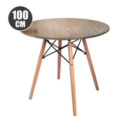 MESA REDONDA DESIGN D400 100CM ROBLE MUVIP - MV0329