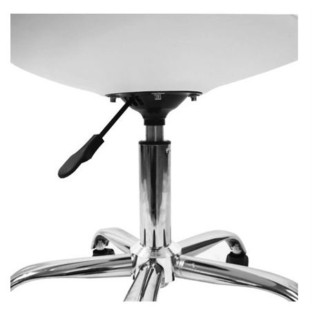 SILLA DE ESCRITORIO CON RUEDAS OF1600 BLANCA MUVIP - 80034-2