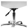 SILLA DE ESCRITORIO CON RUEDAS OF1600 BLANCA MUVIP - 80034-2