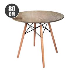 MESA REDONDA DESIGN D500 80CM ROBLE MUVIP - MV0330