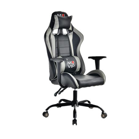 SILLA GAMING GM4000 NEGRO/GRIS MUVIP - MV0311-1