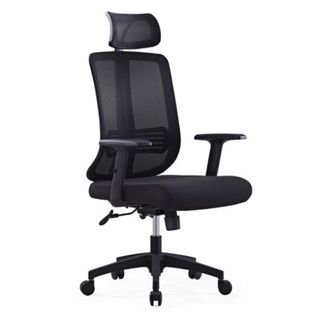 SILLA OFICINA OF1200 NEGRO MUVIP - MV0307