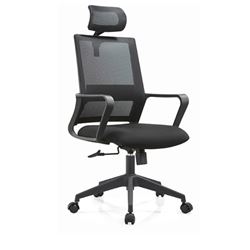 SILLA OFICINA OF1100 NEGRO MUVIP - MV0306