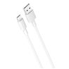 CABLE NB156 SILICONA USB - TIPO C | 2.4A | 1 MTR | BLANCO XO - XONB156TCWH