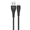 CABLE NB146 CARGA RAPIDA SILICONA USB - TIPO C | 2.4A | 1 MTR | NEGRO XO - XONB146TCBK