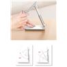 SOPORTE MESA C46B SMARTPHONE/TABLETS HASTA 12.9" BLANCO XO - XOC46
