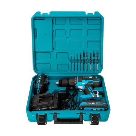 TALADRO PERCUTOR / ATORNILLADOR 20V | 2 BATERIAS 20V KOMA TOOLS PRO EDM - 08750_4