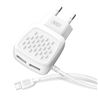 CARGADOR CORRIENTE L51 2.1A MICRO USB + 2XUSB XO - XOL51MC