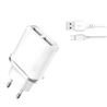 PACK CARGADOR CORRIENTE L52 2.1A + CABLE MICRO USB XO - XOL52MC