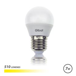 BOMBILLA LED G45 | 7W | 510LM | E27 | LUZ CALIDA | ELBAT - EB0338