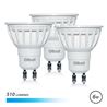 PACK 3 BOMBILLAS LED GU10 | 6W | 510LM | LUZ FRIA | ELBAT - EB0342