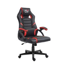 SILLA GAMING GM1000 NEGRO/ROJO MUVIP - MV0264