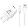 PACK CARGADOR CORRIENTE L37 2.1A + CABLE MICRO USB XO - XOL37MC