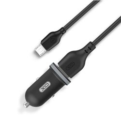 PACK CARGADOR MECHERO TZ08 2.1A + CABLE TIPO C NEGRO XO - XOTZ08MC