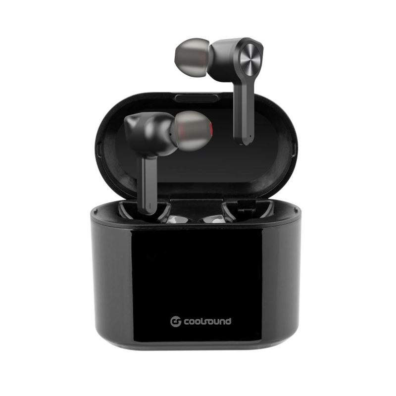 EARBUDS TWS V10 TOUCH BLUETOOTH NEGROS COOLSOUND - CS0202-1
