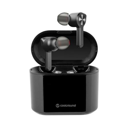 EARBUDS TWS V10 TOUCH BLUETOOTH NEGROS COOLSOUND - CS0202-1