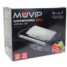 SANDWICHERA GRILL INOXIDABLE 1600W 180º MUVIP - MV0190-3