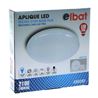 APLIQUE LED TECHO CON BASE FIJA REDONDO 24W LUZ FRIA ELBAT - EB0283-1