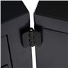 RACK 19" DOBLE CUERPO 12U 600X550 SERIE BLUE CROMAD - RACKBLUE550-1