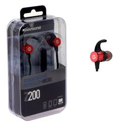 AURICULAR + MICROFONO Z200 ROJO COOLSOUND - CS0177